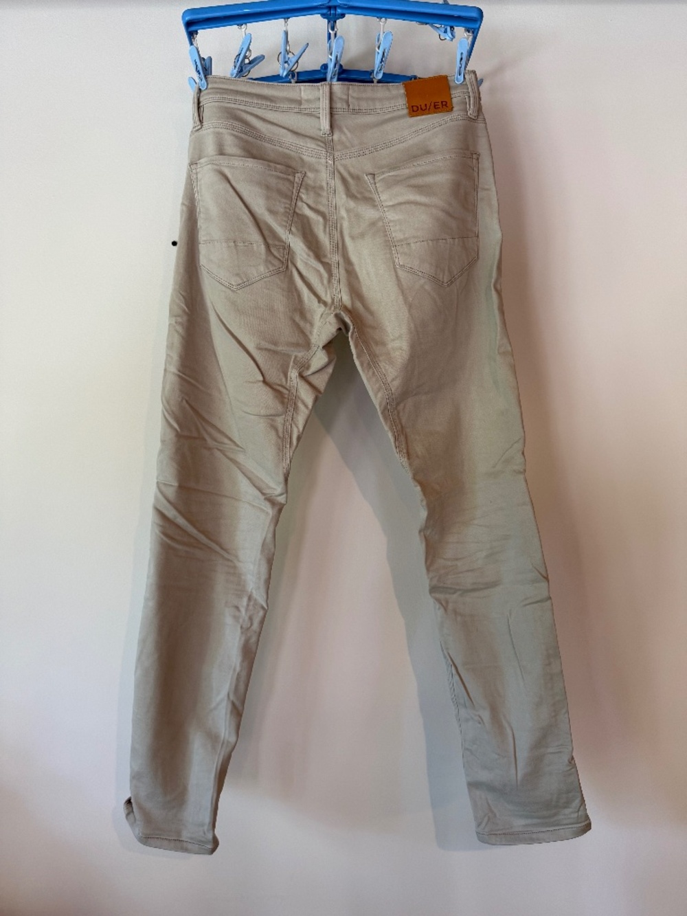 Duer No Sweat Slim in Fog - Size 31 x 32